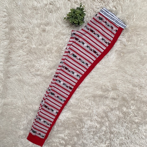 Victoria’s Secret Fireside Thermal Pajama Set 💗 Red & White - Picture 10 of 16